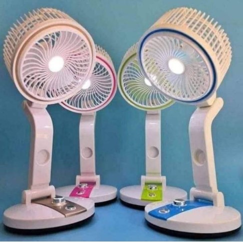 Led light folding fan (lr)